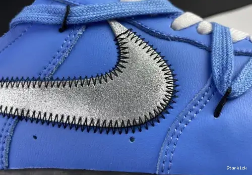 AIR 1 CK0866-401 UNIVERSITY x O-W BLUE FORCE LOW 0705